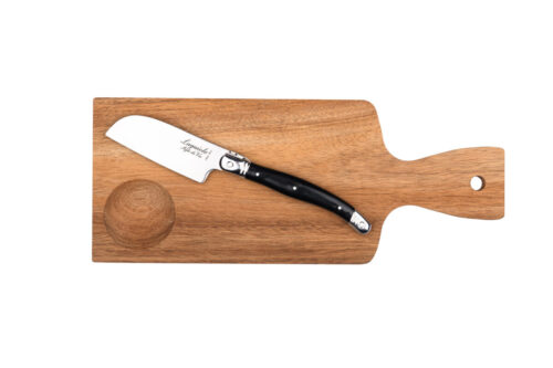 Käsemesser Santoku mit Schneidebrett - Laguiole