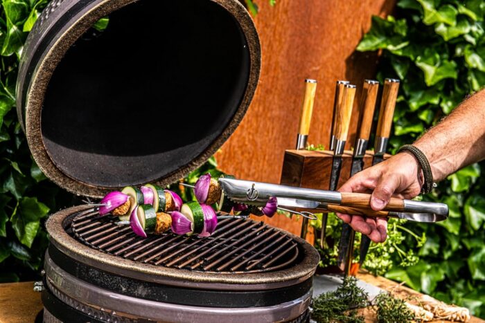 Grill BBQ XL-Grillzange - Forged BBQ Olive